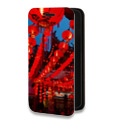Дизайнерский горизонтальный чехол-книжка для Iphone 7 Китайский Новый Год