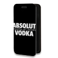 Дизайнерский горизонтальный чехол-книжка для Iphone 7 Plus / 8 Plus Absolut