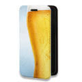 Дизайнерский горизонтальный чехол-книжка для Xiaomi RedMi Note 10 Budweiser