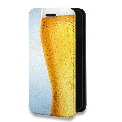 Дизайнерский горизонтальный чехол-книжка для Alcatel One Touch Idol 2 mini Budweiser