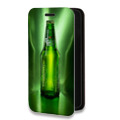 Дизайнерский горизонтальный чехол-книжка для Huawei P40 Lite E Carlsberg