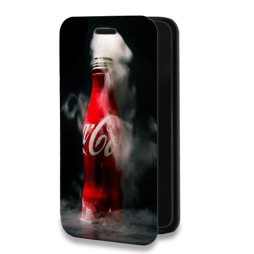 Дизайнерский горизонтальный чехол-книжка для Lenovo A6000 Coca-cola
