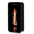 Дизайнерский горизонтальный чехол-книжка для Huawei Honor 50 Coca-cola