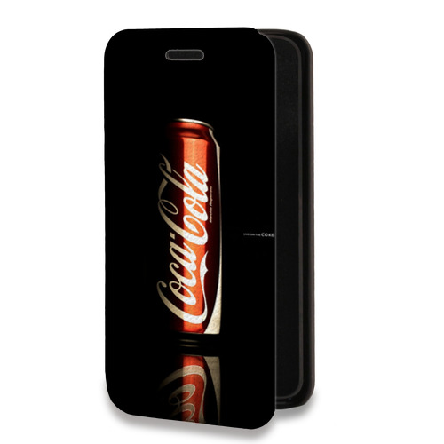 Дизайнерский горизонтальный чехол-книжка для Huawei Honor 30 Coca-cola