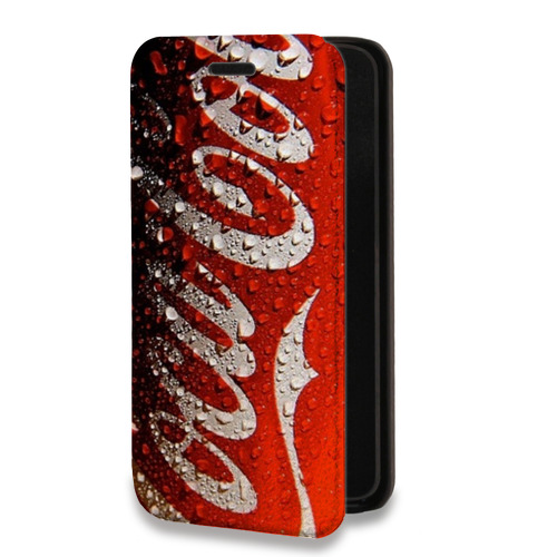 Дизайнерский горизонтальный чехол-книжка для Huawei Honor 30 Coca-cola