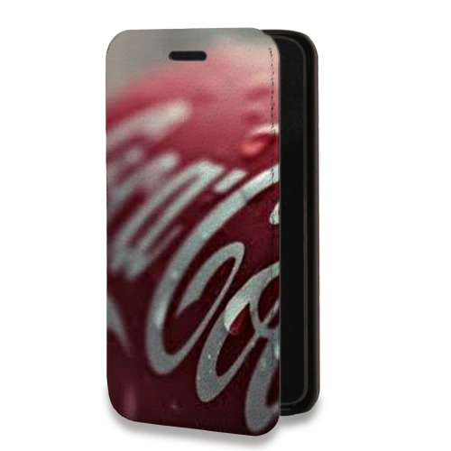 Дизайнерский горизонтальный чехол-книжка для Huawei Honor Note 8 Coca-cola