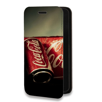 Дизайнерский горизонтальный чехол-книжка для Huawei P20 Coca-cola (на заказ)