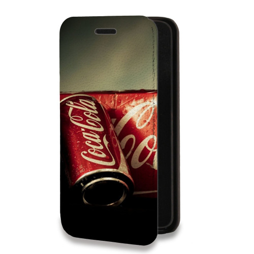 Дизайнерский горизонтальный чехол-книжка для Vivo Y71 Coca-cola