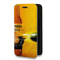 Дизайнерский горизонтальный чехол-книжка для Nokia X10 Corona