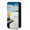 Дизайнерский горизонтальный чехол-книжка для Iphone 12 Pro Corona