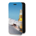Дизайнерский горизонтальный чехол-книжка для Iphone 13 Mini Corona