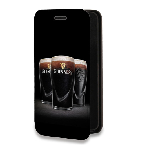 Дизайнерский горизонтальный чехол-книжка для Huawei Y5p Guinness