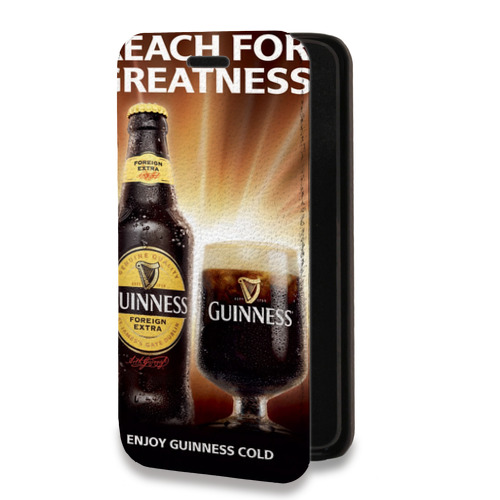 Дизайнерский горизонтальный чехол-книжка для Meizu 16th Plus Guinness
