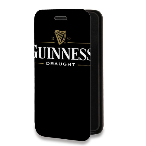 Дизайнерский горизонтальный чехол-книжка для Huawei P40 Lite E Guinness