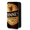 Дизайнерский горизонтальный чехол-книжка для Iphone 14 Plus Guinness
