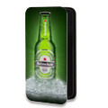 Дизайнерский горизонтальный чехол-книжка для Microsoft Lumia 640 XL Heineken