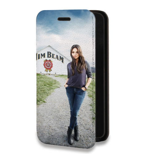 Дизайнерский горизонтальный чехол-книжка для Iphone 14 Pro Jim Beam