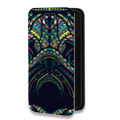 Дизайнерский горизонтальный чехол-книжка для Iphone 14 Pro Max Животные ацтеков
