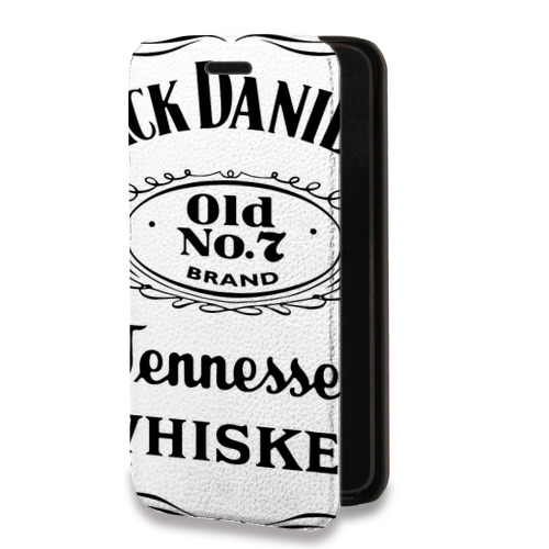 Дизайнерский горизонтальный чехол-книжка для Huawei Y5p Jack Daniels