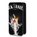 Дизайнерский горизонтальный чехол-книжка для Realme 7 Jack Daniels