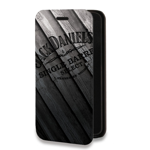 Дизайнерский горизонтальный чехол-книжка для Iphone 13 Pro Max Jack Daniels