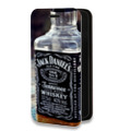 Дизайнерский горизонтальный чехол-книжка для Samsung Galaxy S21 Jack Daniels