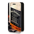 Дизайнерский горизонтальный чехол-книжка для Realme 7 Jack Daniels