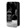 Дизайнерский горизонтальный чехол-книжка для Huawei Y5p Jack Daniels