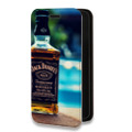 Дизайнерский горизонтальный чехол-книжка для Huawei Honor 8X Max Jack Daniels
