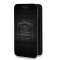 Дизайнерский горизонтальный чехол-книжка для ZUK Z2 Jack Daniels