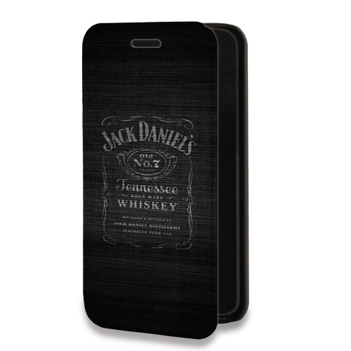 Дизайнерский горизонтальный чехол-книжка для Xiaomi RedMi Note 8 Jack Daniels