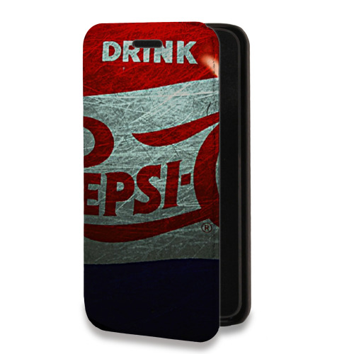 Дизайнерский горизонтальный чехол-книжка для Xiaomi RedMi Note 10 Pepsi