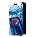 Дизайнерский горизонтальный чехол-книжка для Iphone 7 Plus / 8 Plus Pepsi