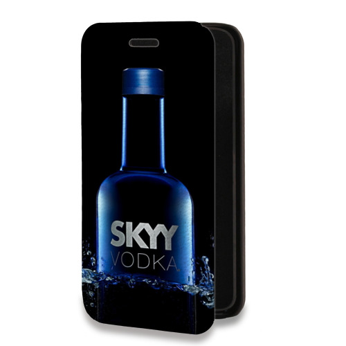 Дизайнерский горизонтальный чехол-книжка для Xiaomi RedMi Note 10 Pro Skyy Vodka
