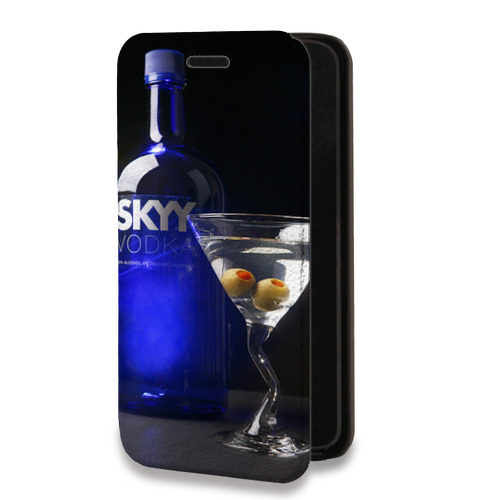 Дизайнерский горизонтальный чехол-книжка для Lenovo A6000 Skyy Vodka