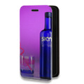 Дизайнерский горизонтальный чехол-книжка для Iphone 13 Pro Skyy Vodka