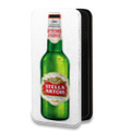 Дизайнерский горизонтальный чехол-книжка для Xiaomi RedMi Note 10 Stella Artois