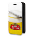 Дизайнерский горизонтальный чехол-книжка для Realme Narzo 30 5G Stella Artois