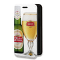 Дизайнерский горизонтальный чехол-книжка для Iphone Xr Stella Artois