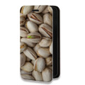 Дизайнерский горизонтальный чехол-книжка для Huawei Honor 50 Lite Орехи