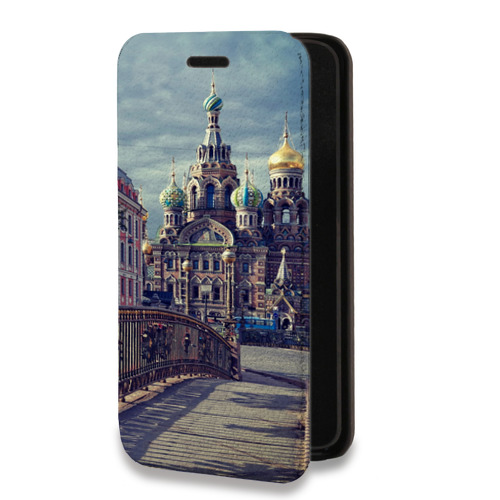 Дизайнерский горизонтальный чехол-книжка для Iphone 7 Plus / 8 Plus Санкт-Петербург