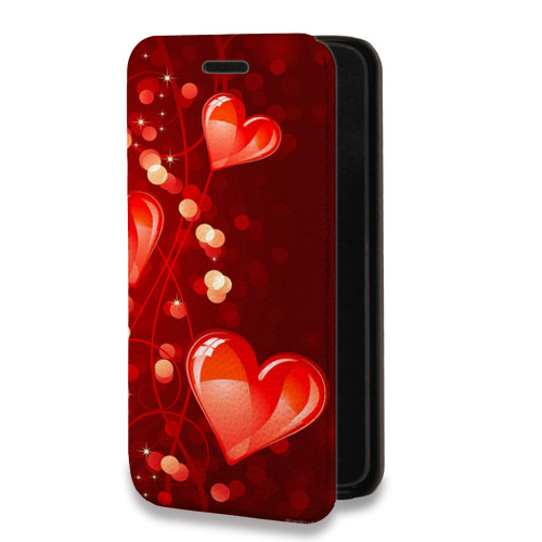 Дизайнерский горизонтальный чехол-книжка для Samsung Galaxy S10 День Святого Валентина