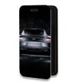 Дизайнерский горизонтальный чехол-книжка для Iphone 7 Plus / 8 Plus Aston Martin