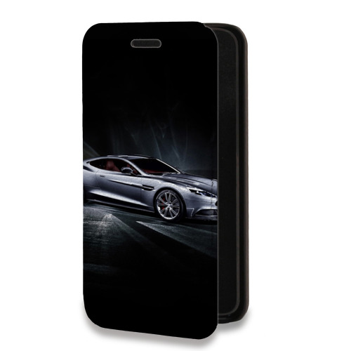 Дизайнерский горизонтальный чехол-книжка для Huawei Honor 50 Lite Aston Martin