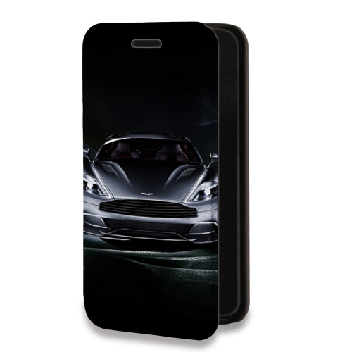 Дизайнерский горизонтальный чехол-книжка для Xiaomi RedMi 9 Aston Martin