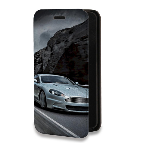 Дизайнерский горизонтальный чехол-книжка для Samsung Galaxy S21 Aston Martin