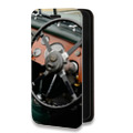 Дизайнерский горизонтальный чехол-книжка для Iphone 11 Pro Max Aston Martin