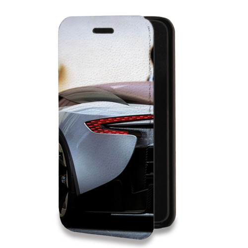 Дизайнерский горизонтальный чехол-книжка для Iphone 14 Pro Max Aston Martin