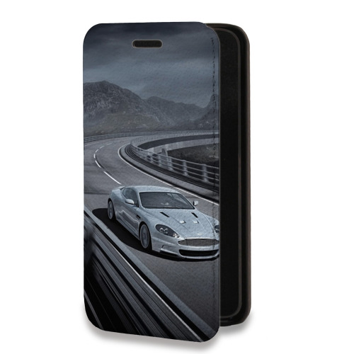 Дизайнерский горизонтальный чехол-книжка для Samsung Galaxy A30 Aston Martin