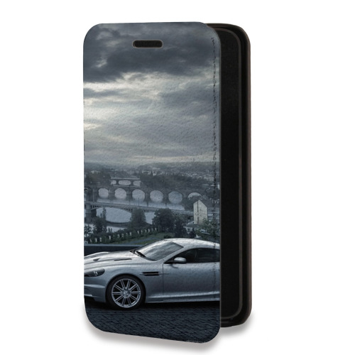 Дизайнерский горизонтальный чехол-книжка для Samsung Galaxy S10 Aston Martin
